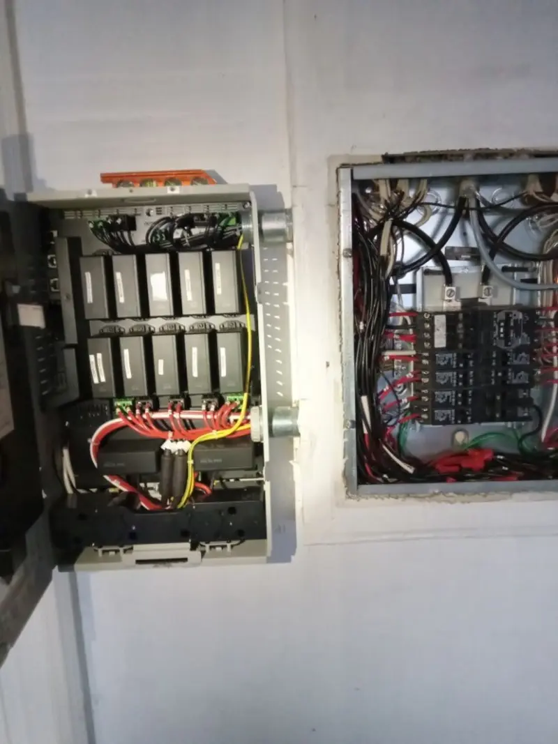 Electrical panel upgrade completed for Electrical Inspection in Olivette